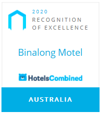 2020 Recognition of Excellence - Binalong Motel